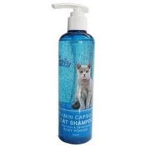 셀럽하우스 더캣츠 비타민 캡슐 샴푸 300ml(베이비파우더향), 기본상품