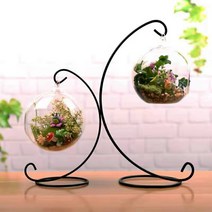 프리츠한센 이케바나 도자기 화병 항아리 꽃 식물 투명 유리 꽃병 화분 Terrarium 컨테이너 파티 웨딩 장식 병 냄비 홈 정원 공 라운드