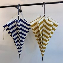 [애슬릿] 스트라이프 자동 장마 태풍 장우산