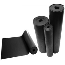 EPDM 고무판 두께6.4mm 폭90cm 10m 흑고무판 바닥매트
