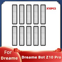Xiaomi Dreame Bot Z10 Pro L10 Plus 로봇 진공 청소기 RLS5D 예비 부품 메인 사이드 브러시 Hepa 필터 걸레 먼지 봉투, 04 Set 2