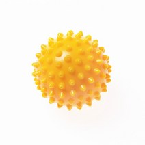 마사지볼 땅콩볼 실리콘 림프 롤링 내구성 pvc 스파이크 트리거 포인트 스포츠 피트니스, 노란색