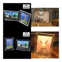 아크릴 자석액자 3R 탁상용 5X7액자, 5R