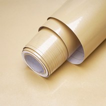 단색 자기 접착 비닐 벽지 거실 주방 캐비닛 가구 스티커 PVC 방수 대리석 연락처 용지, [04] 40cm x 8m, [08] Shiny Champagne