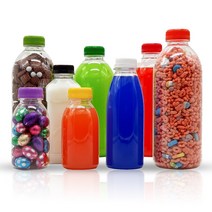 플라스틱 우유 페트병 450ml, 우유 450ML 흑색, 1개