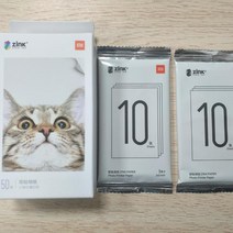 포켓포토인화지 Xiaomi-ZINK 포켓 자체 접착 컬러 인쇄 3 인치 미니 포토 프린터 드롭, 03 70 pcs
