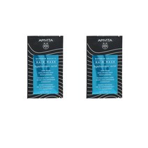 아피비타 모이스처라이징 헤어 마스크 20ml Apivita Masque Capillaire Hydratant, 2팩