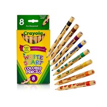 스윗딜 크레욜라 일반색연필 유아용8색 어린이색연필 어린이용색연필