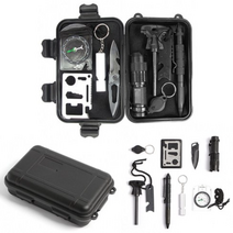 서바이벌키트 8종 캠핑준비물 재난대비물품 생존키트, 1개