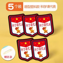 어문 과학 과목 대표 수학 영어 음악 미술 도법 품성 걸이명패 완장 뱃지 엠블럼 주문제작 4578690280, 과학 수업 대표 (브로치 )5개입