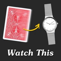 마술도구Watch this by.Rex Smooth Magic Tricks 기믹 및 교육 소품 액세서리 기믹 Mentalism Illusion 렉노, 특수 효과