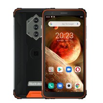 스마트폰열화상카메라 Blackview-BV6600 Pro 열 화상 카메라 견고한 휴대폰 IP68안드로이드 11 4GB 64GB 8580mAh NFC 4G 스마트폰 Android, [03] 주황색
