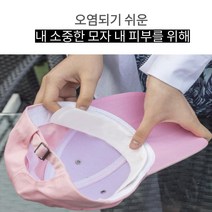 [런닝캡] 살림즈 모자 오염 패드 20p, 블랙
