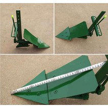 경운기 도랑쟁기 밭고랑 두둑 성형기 베토기 쟁기, 마이크로 경운기 양면 고랑 쟁기