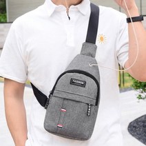 초경량 여행용 슬링백 옆으로매는 가방 가벼운 힙색 남자 등산 운동 자전거 라이딩 여행