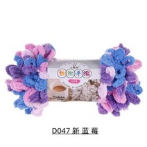 앙고라 크롭 여자 꽈배기 니트 가디건 100g/롤 핑거 루프 실 푹신한 부드러운 셔닐 청키 원사 손으로 짠 담요 스카프 크로셰 뜨개질 DIY 판매