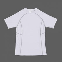 XL 흰색/슬림핏 스포츠 헬스 남성반팔티 티셔츠 홈트
