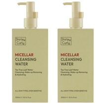 셜리컬리 미셀라 클렌징 워터 300ml 티트리잎수, 2개