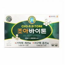 조아제약 조아바이톤 20mLx30포/홍삼 옥타코사놀함유유지