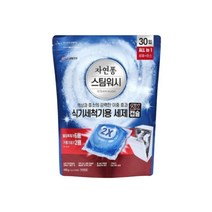 엘지생활건강 자연퐁 스팀워시 식기세척기 세제 2X캡슐 15g 30입