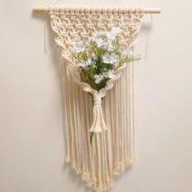 [솔이매듭] 입문용 마크라메 월행잉 만들기 DIY KIT 취미 태교 클래스 키트