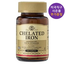 솔가 철분제 킬레이트 아이언 100정 사은품 추가증정, 1개