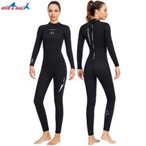프리다이빙 슈트 남성과 여성 잠수복 스쿠버 서핑 냉수 S-4XL 백/프론트 지퍼가 달린 3mm 프렌 다이빙, [03] L, [05] D330015C