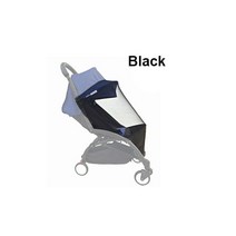 아기 유모차 액세서리 모기장 발 주머니 포함 베이비젠 요요 2 요야, Black