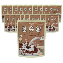 델리스푼 저당 고단백 시리얼 로슈얼 20개입(카카오맛20개), 로슈얼 20개입(카카오20개)