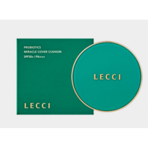 르씨(LECCI) P7프로바이오틱스 밀착 물광 쿠션 팩트(본품+리필 1개) 안묻는 커버력, 23호, 5개(60%할인)