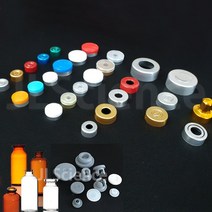 [JLS] 주사약병용 알루미늄캡, 15. 티어오프-흰색 13mm-3ea