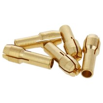 Utoolmart 황동 드릴 척 콜릿 비트 2mm 드레멜 회전 공구용 5개 598171, 2.4mm