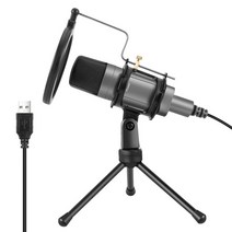 전방향 커패시터 USB 마이크 콘덴서 팟 캐스트 카디오이드 컴퓨터용 유튜브 스튜디오 음성, 01 은