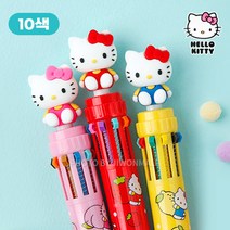 헬로키티 피규어 미니 10색 볼펜 낱개랜덤 043161, 단품, 단품