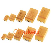 2917 7343D E SMD 탄탈륨 커패시터 6.3V 10V 16V 25V 35V 50V 4.7UF 6.8 미크로포맷 10 22 33 47 68 100 150 220 330 47, [03] 30pieces-(SMDtdr), [01] 7343D 6.3V330UF 337J