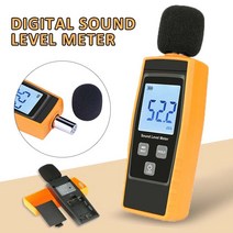 층간소음측정기 내구성 있는 미니 디지털 사운드 레벨 측정기 30-130db 소음 데시벨 테스터 1 개입, 한개옵션0