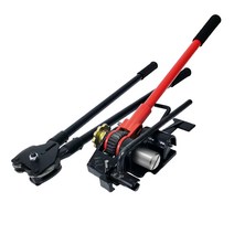 철 벨트 밴드 밴딩기 무클립 포장 기계 화물 조임기, 펜치35cm + 텐셔너