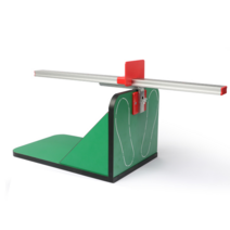 중학생 체육 좌전굴 허리 유연성 측정기 굽힘테스트, 그린 10단계 조절 가능