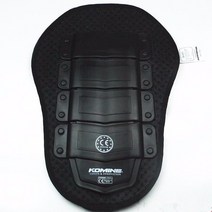 Komine SK-679 CE 백 프로텍터 바이크 오토바이 레이싱 슈트 펑크 방지 쉘 내장 지원 자켓, [01] M, 1M