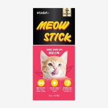 고양이 츄르 간식 국내산 챠오 미오스틱 연어참치맛 15g 10개입, 미오스틱 연어참치맛 15g x 10개