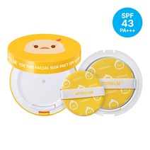 아토팜 톡톡 페이셜 선팩트 15g+리필, 1개