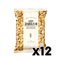 달콤한강냉이스낵 봉지스낵 65g x 12개 1박스