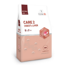 강아지 1등급 사료 케어2 위장&간 2kg 유산균 함유, 케어2 사료 위장&간 2kg
