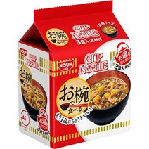 닛신 그릇으로 먹는 컵 누들 3식 팩 96g×9봉