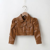 만씬 패션 봄가을 하프 점퍼 키즈