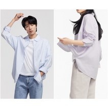 [AK PLAZA] [폴햄]남/여 오버핏 옥스포드 셔츠 2종택 1