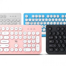 아이솔레이션 슬림 키보드 무접점 무소음 유선 개발 가성비, 10개, 블랙