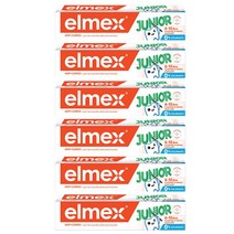 [elmex치약] 엘멕스 주니어 치약 (6~12세) 75 ml, 75ml, 6개