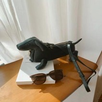 자전거짐받이가방 안장가방 로드자전거가방 TB THOM 가죽 클래식 강아지 스타일 블랙 그, 1.Black