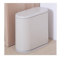 가정용 분리수거함 재활용 세로 캐리어 그물망 분리수거망 인출식 카페 쓰레기통 주방 욕실 대용량 물통 프레스식 용 건식, 카키색 옷감